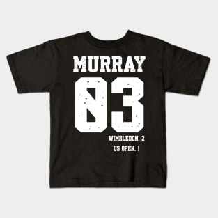 ANDY MURRAY 3 GRANDSLAM TITLES Kids T-Shirt
